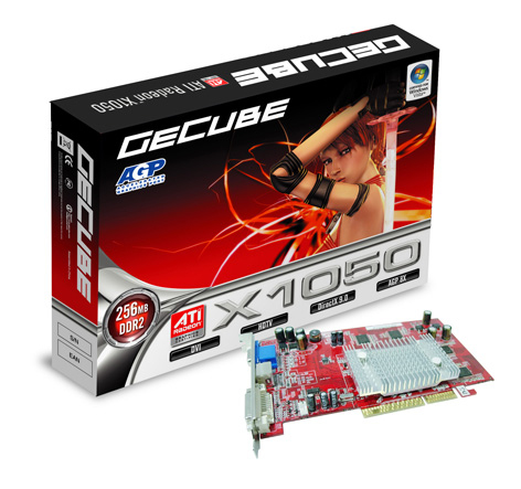 ASUS RADEON 1050, 256MB DDR2, AGP 8x
