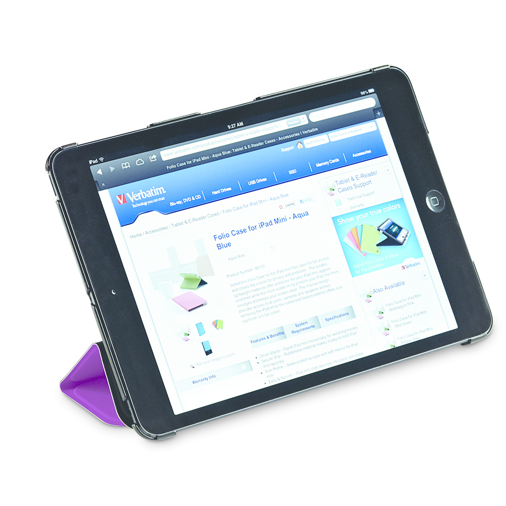 Verbatim 98375 tablet case Folio Purple – image 3