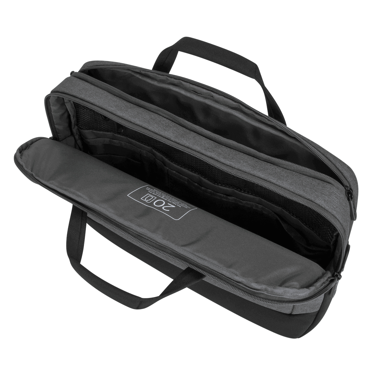 Targus CypressEco 39.6 cm (15.6") Briefcase Black, Grey – image 7