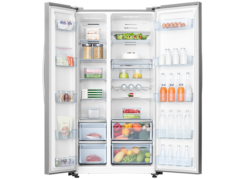 Hisense RS741N4AC2 side-by-side refrigerator Freestanding – image 3
