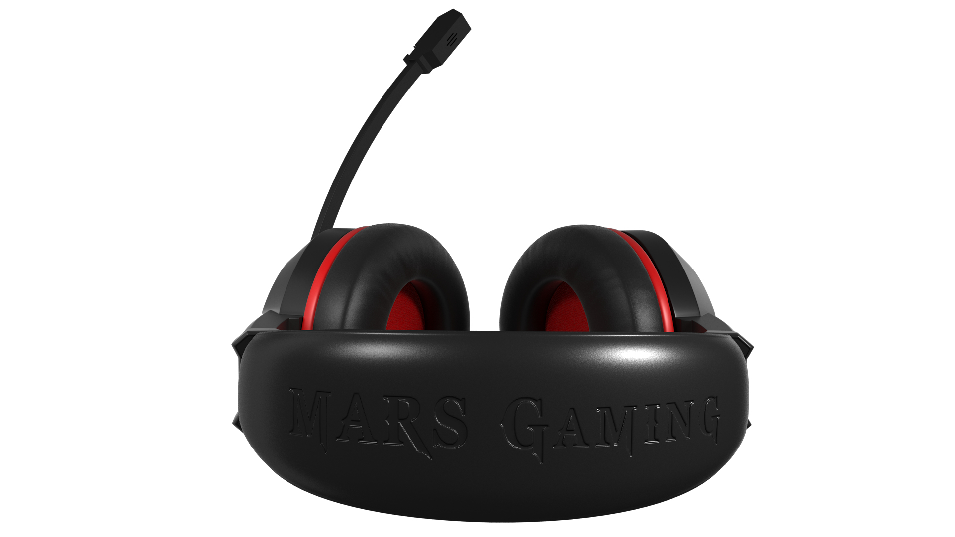 Mars Gaming MAH0+ headphones/headset Wired Head-band Black, Red – image 7