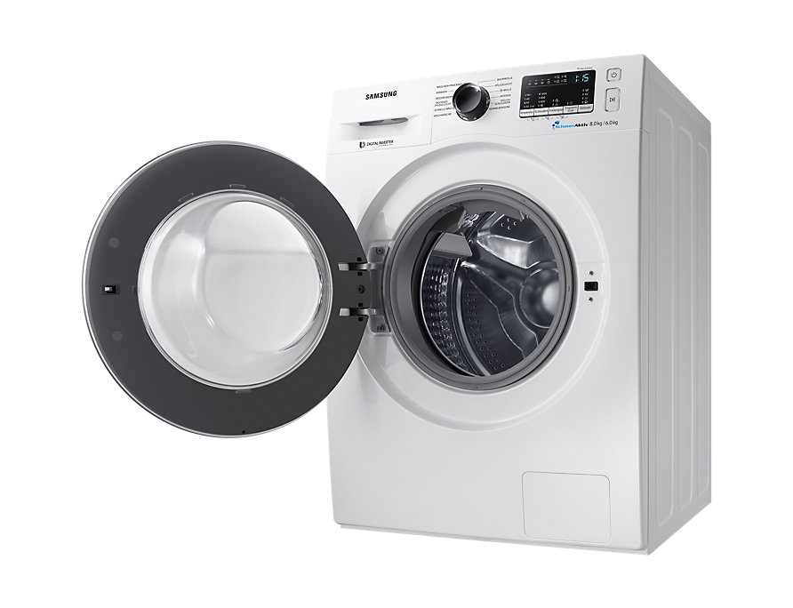 Samsung WD8AM4433JW washer dryer Freestanding Front-load White – image 6