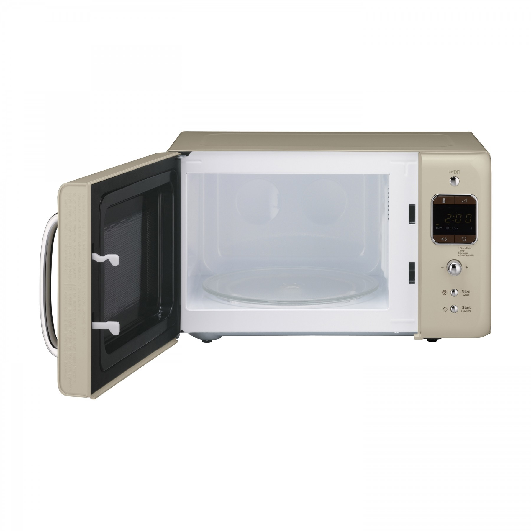 Daewoo KOR-6LBRC microwave Cream Solo microwave Countertop – image 6