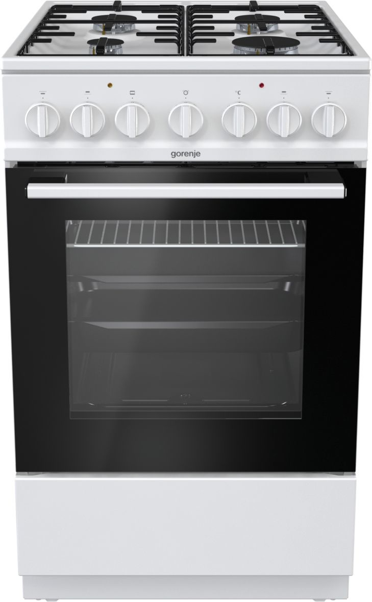 Gorenje K5241WH cooker Freestanding cooker Electric Gas White – image 2