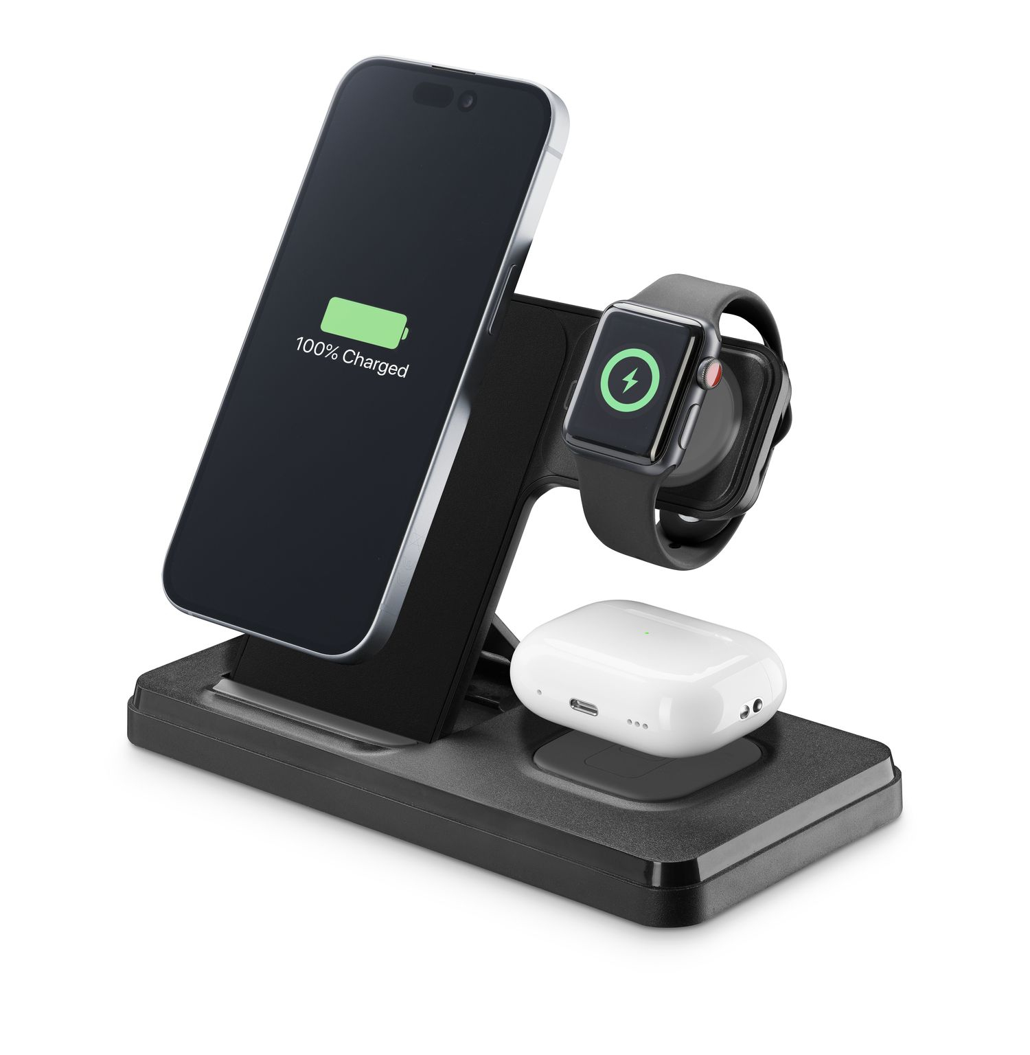 Tech Pop 8018080485701 mobile device dock station Smartwatch/Smartphone Black – image 5