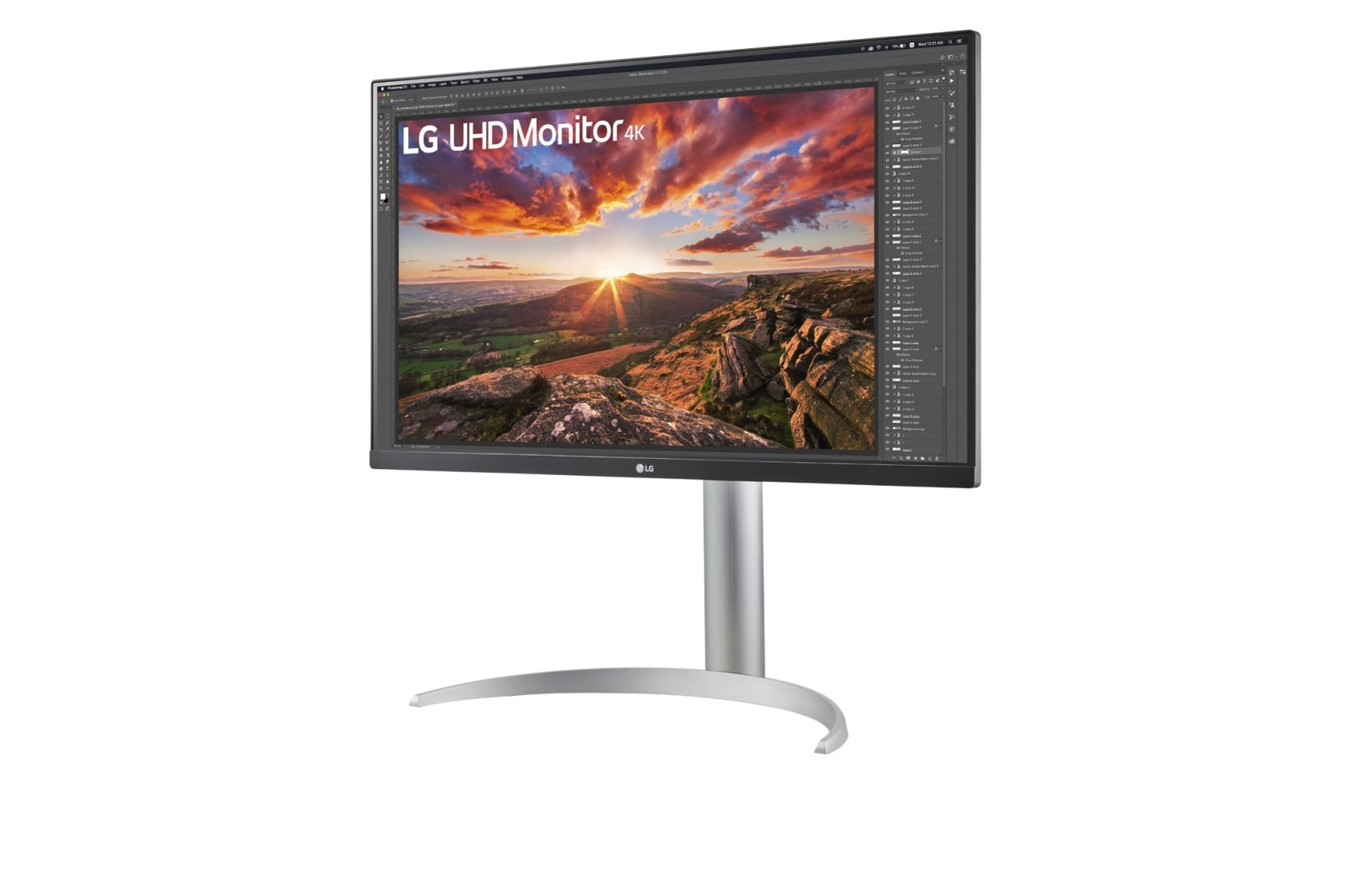 LG 27UP85NP-W computer monitor – image 2