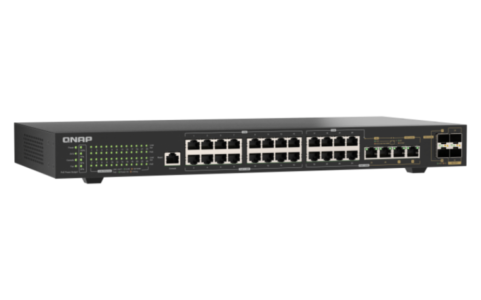 QNAP QSW-M2130P-2C2S26T network switch Managed L2 – image 4