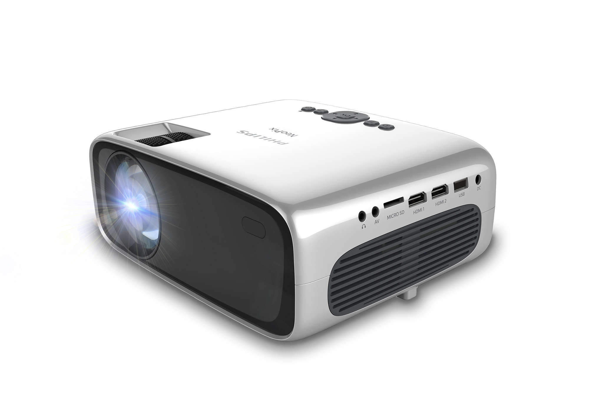 Philips NPX641/INT data projector Short throw projector LCD 1080p (1920x1080) Silver – image 1