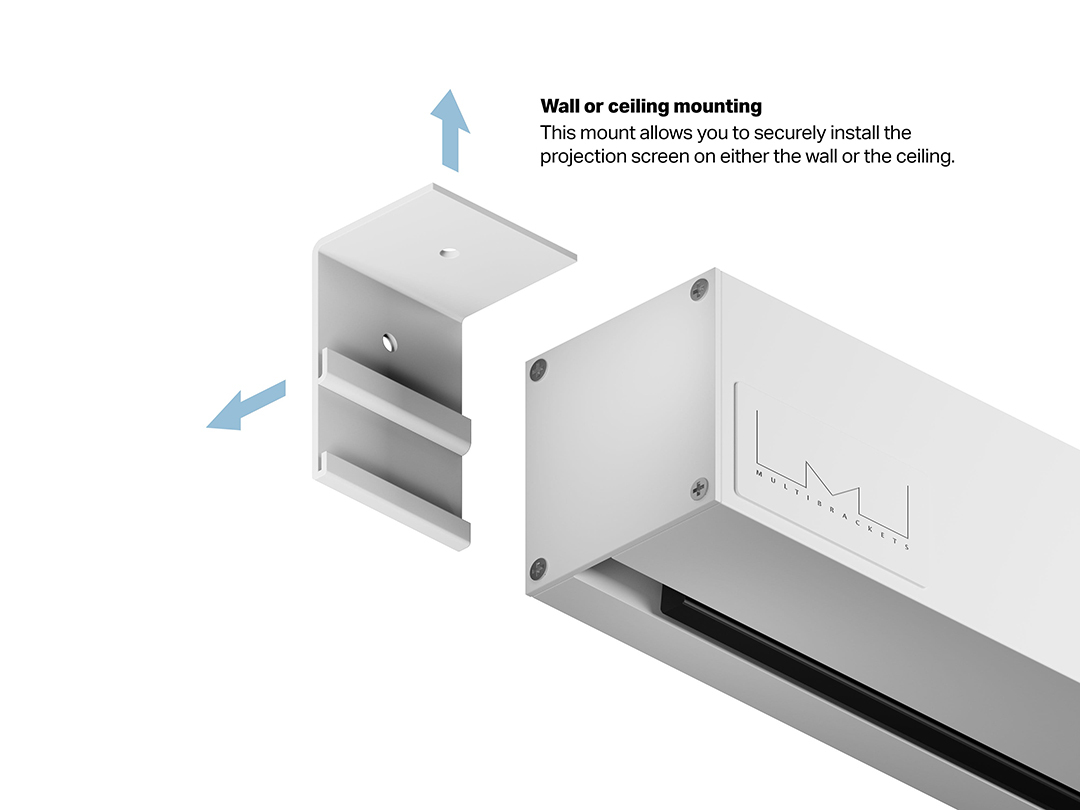 Multibrackets M 4:3 Motorized Projection Screen – image 4