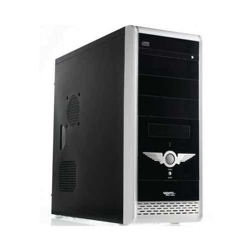 ASUS TA-851 Midi Tower Black, Silver