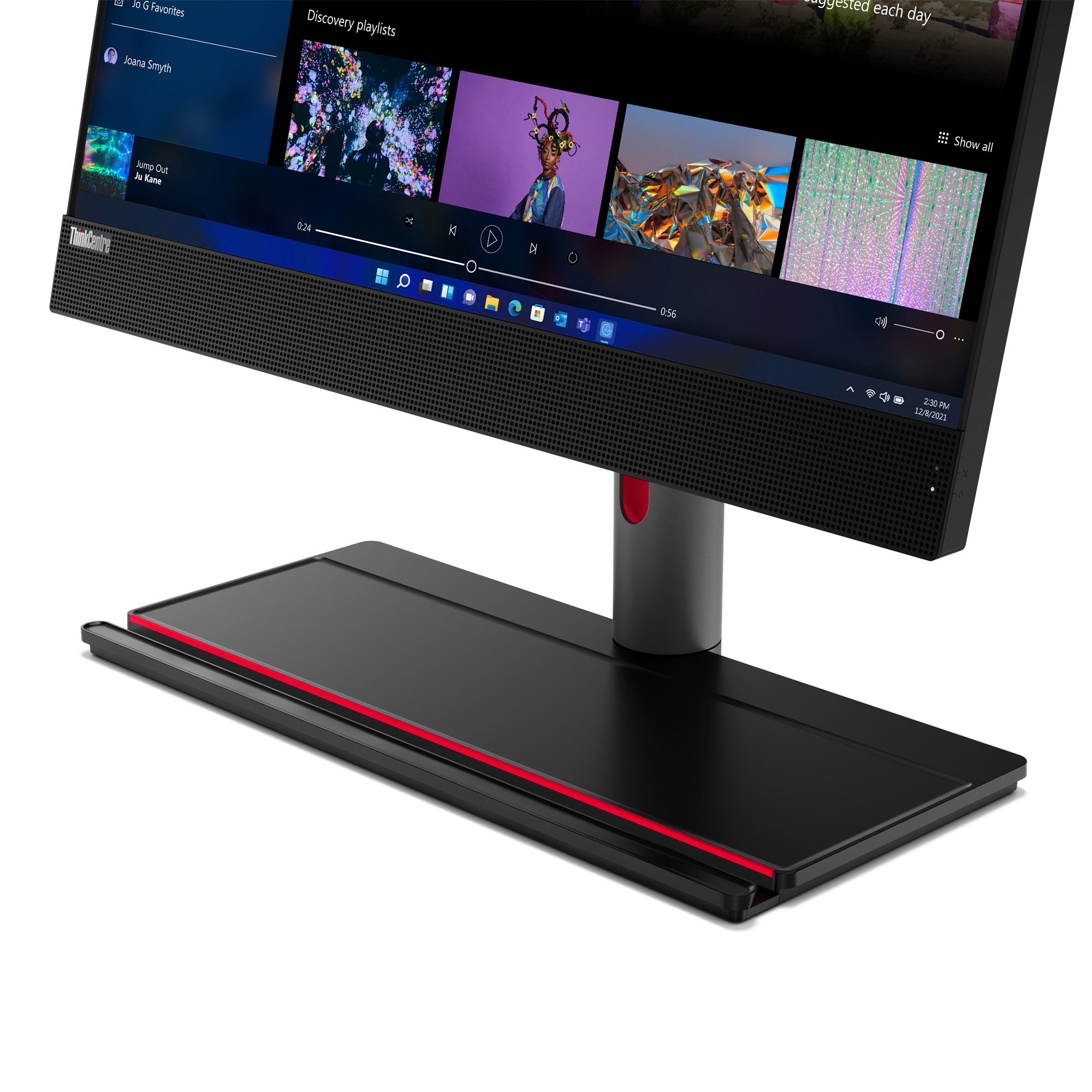 Lenovo ThinkCentre M90a Gen 3 Intel® Core™ i5 i5-12500 60.5 cm (23.8″) 1920 x 1080 pixels Touchscreen All-in-One PC 8 GB DDR4-SDRAM 256 GB SSD Windows 11 Pro Wi-Fi 6 (802.11ax) Black image 8