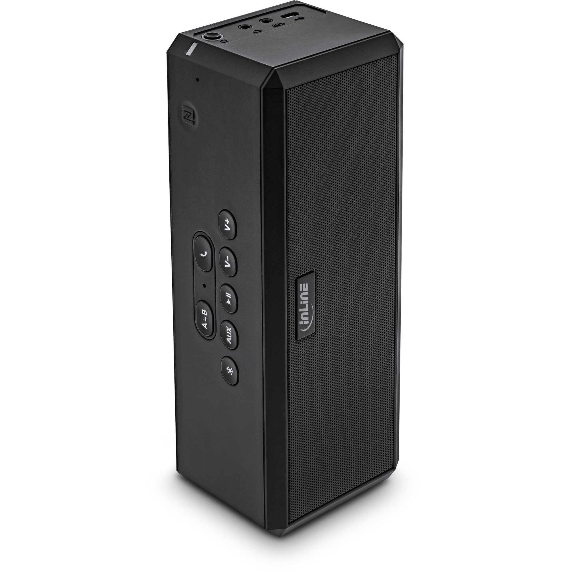 InLine WOOME 2 - TWS True Wireless Stereo Bluetooth speaker, black – image 4
