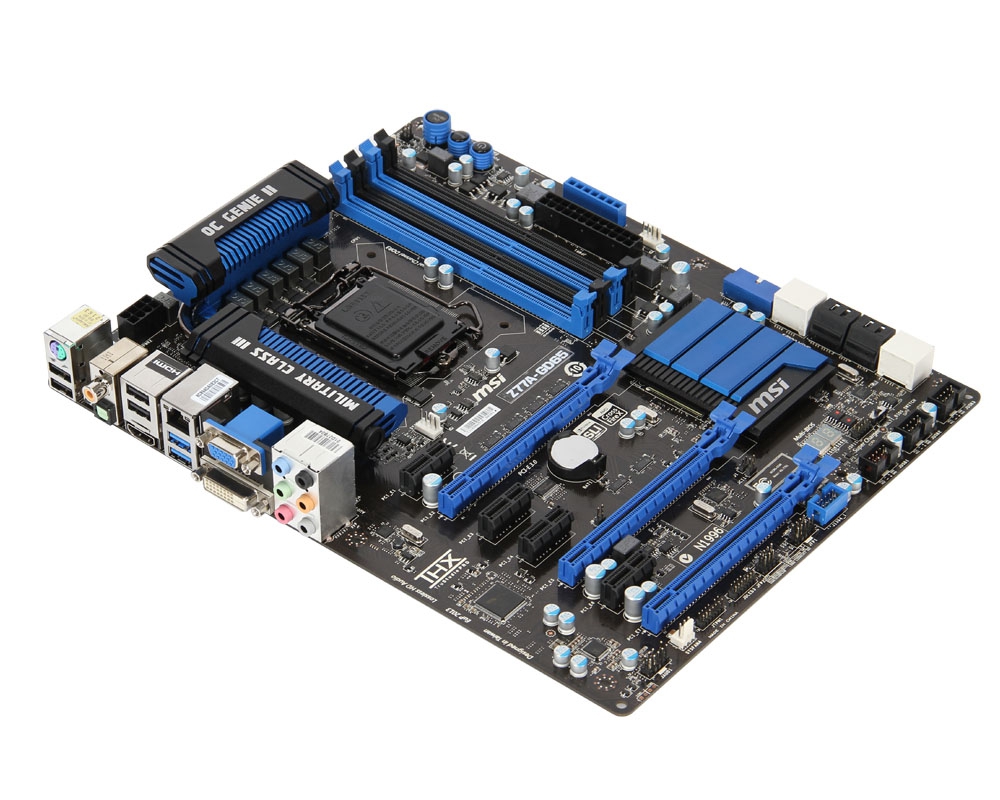 MSI Z77A-GD65 motherboard LGA 1155 (Socket H2) ATX – image 1