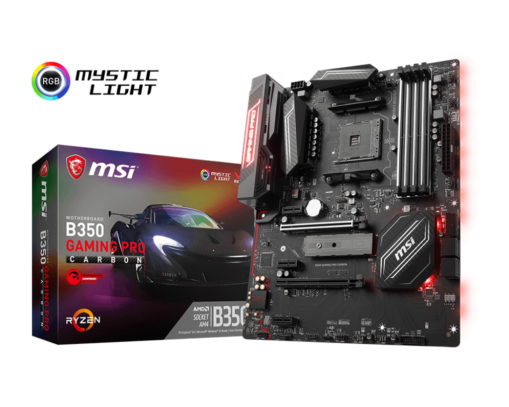 MSI B350 GAMING PRO CARBON – image 2