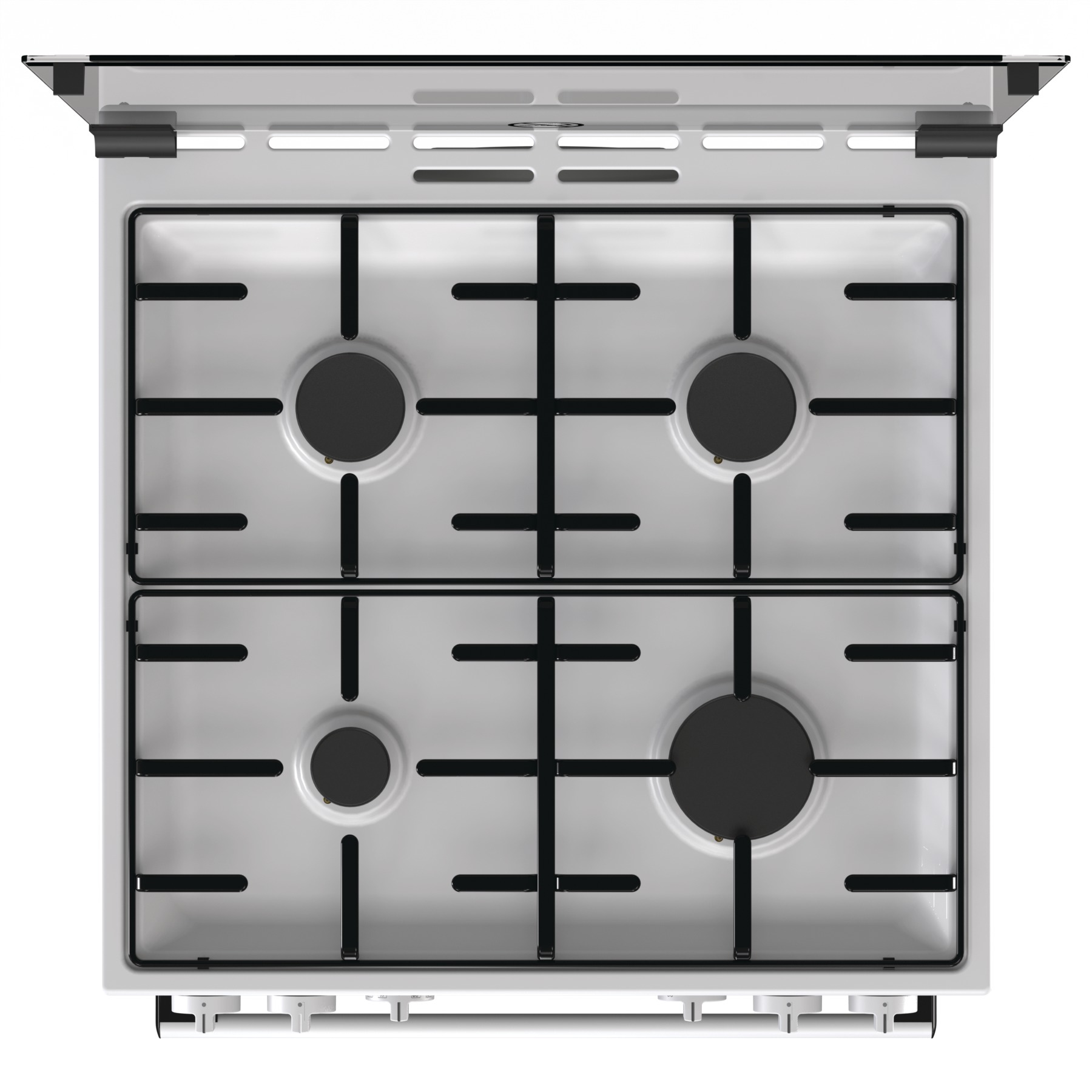 Hisense HC6521BW cooker Freestanding cooker Electric Gas White – image 4