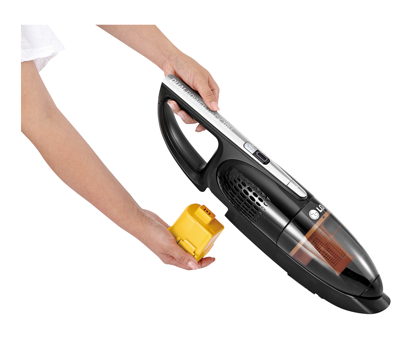 LG VS8400SCW stick vacuum/electric broom 2-in-1 stick vacuum Bagless – image 4