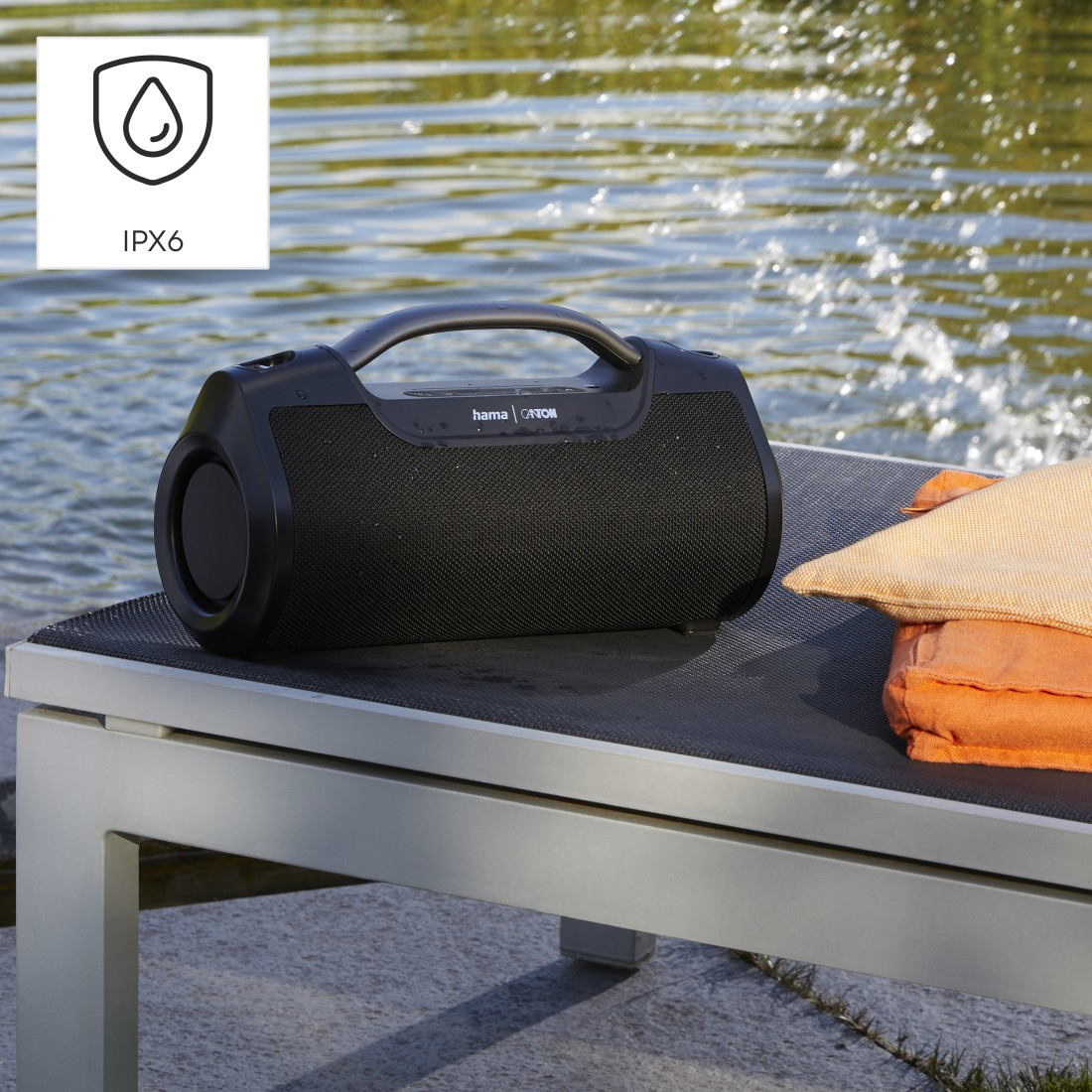 Hama Mate Pro Stereo portable speaker Black 60 W image 19