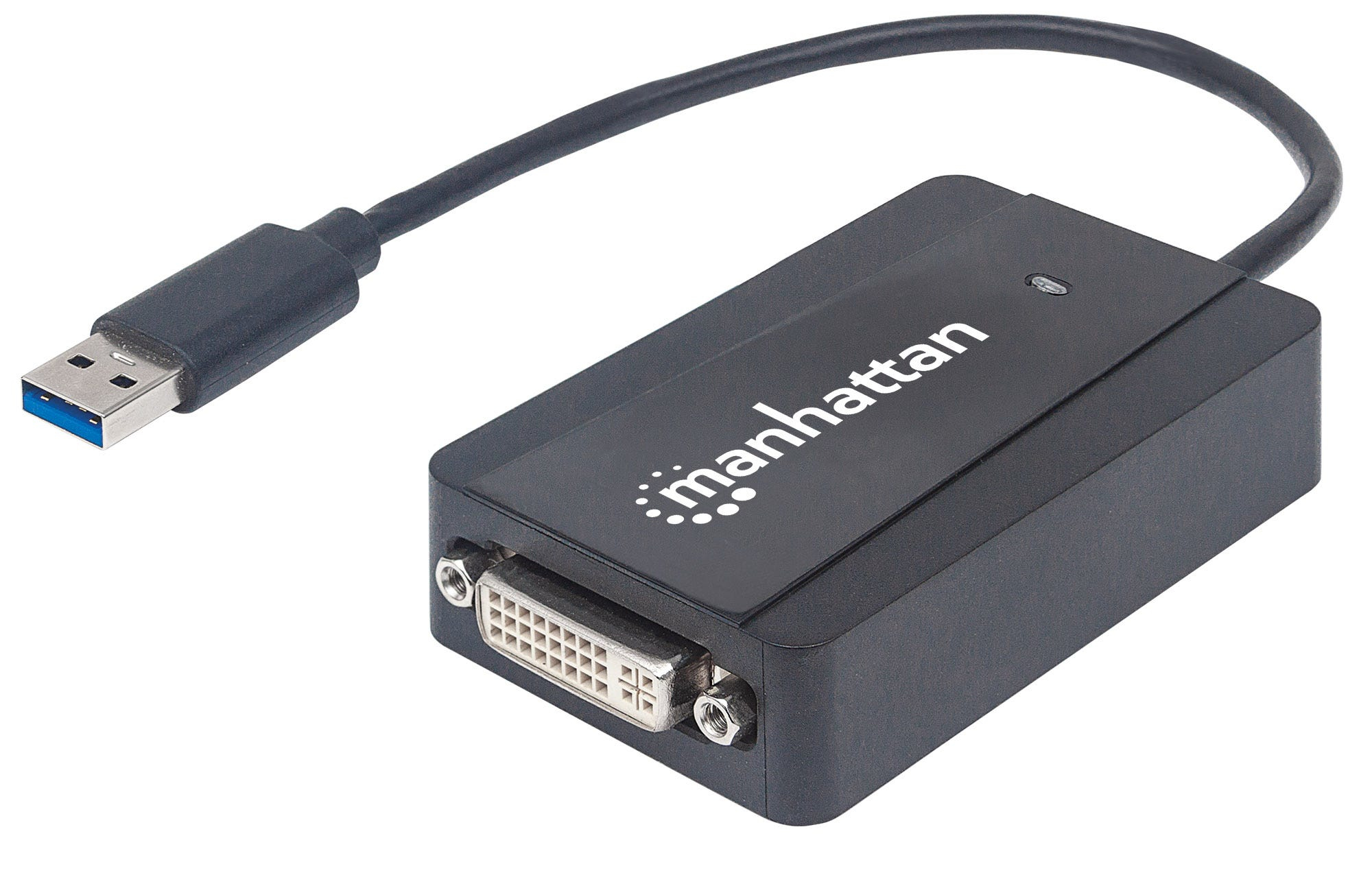 Manhattan USB-A to DVI-I Converter Cable