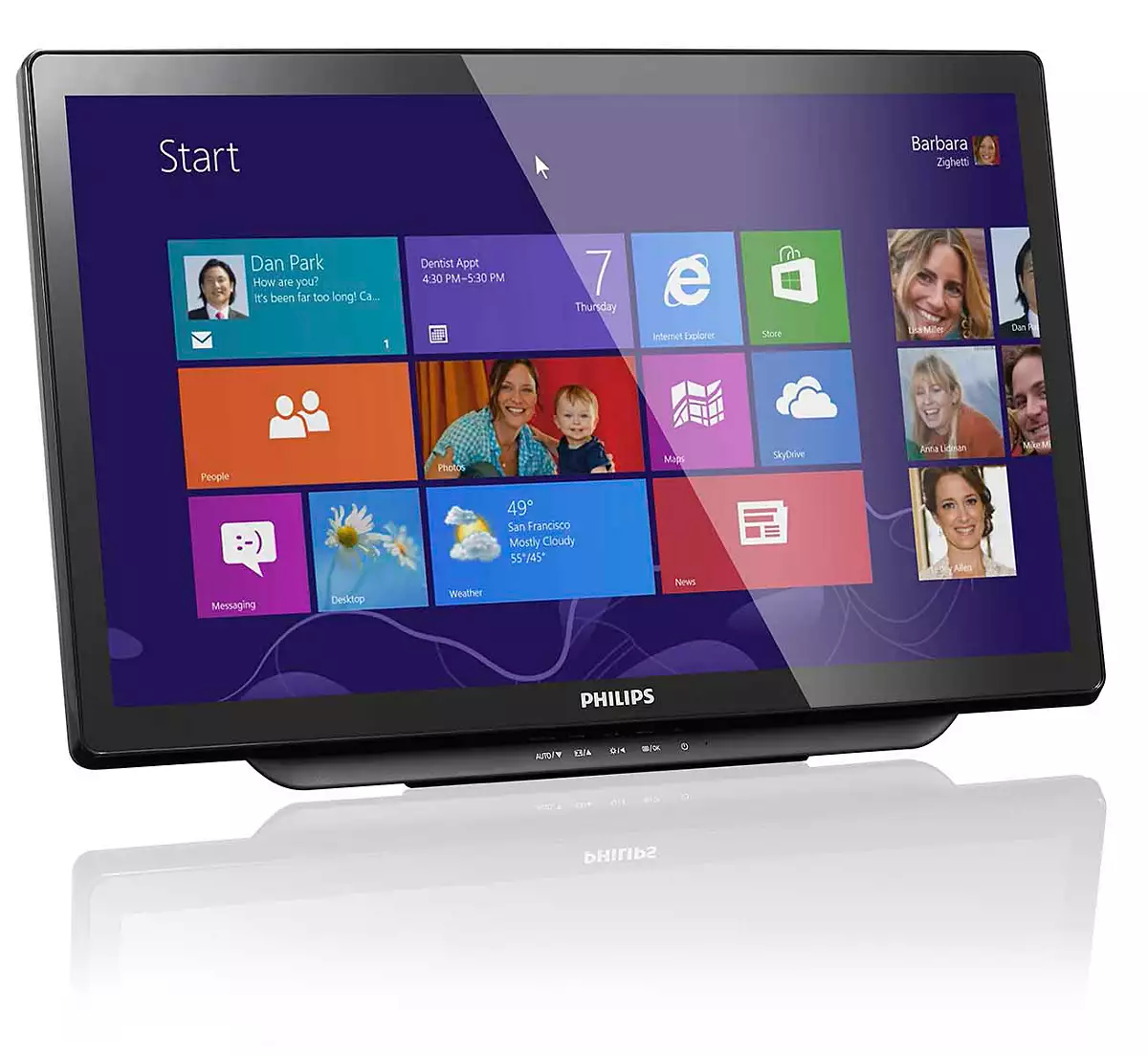 Philips Brilliance 236V4TFB/71 computer monitor – image 4