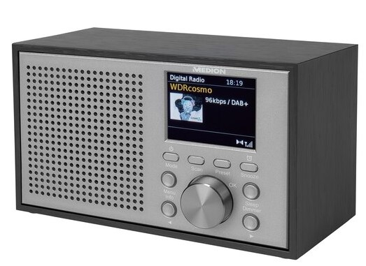 MEDION 50060681 radio Portable Analog & digital Black, Grey