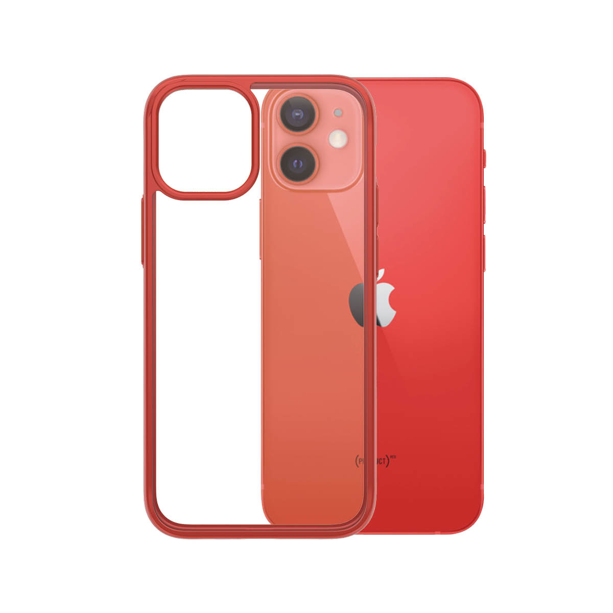 PanzerGlass ® ClearCaseColor™ iPhone 12 mini - Mandarin Red Limited Edition – image 2