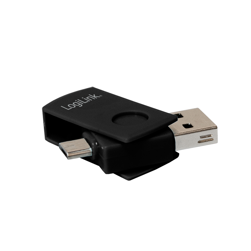 LogiLink AA0068 card reader USB/Micro-USB Black – image 3