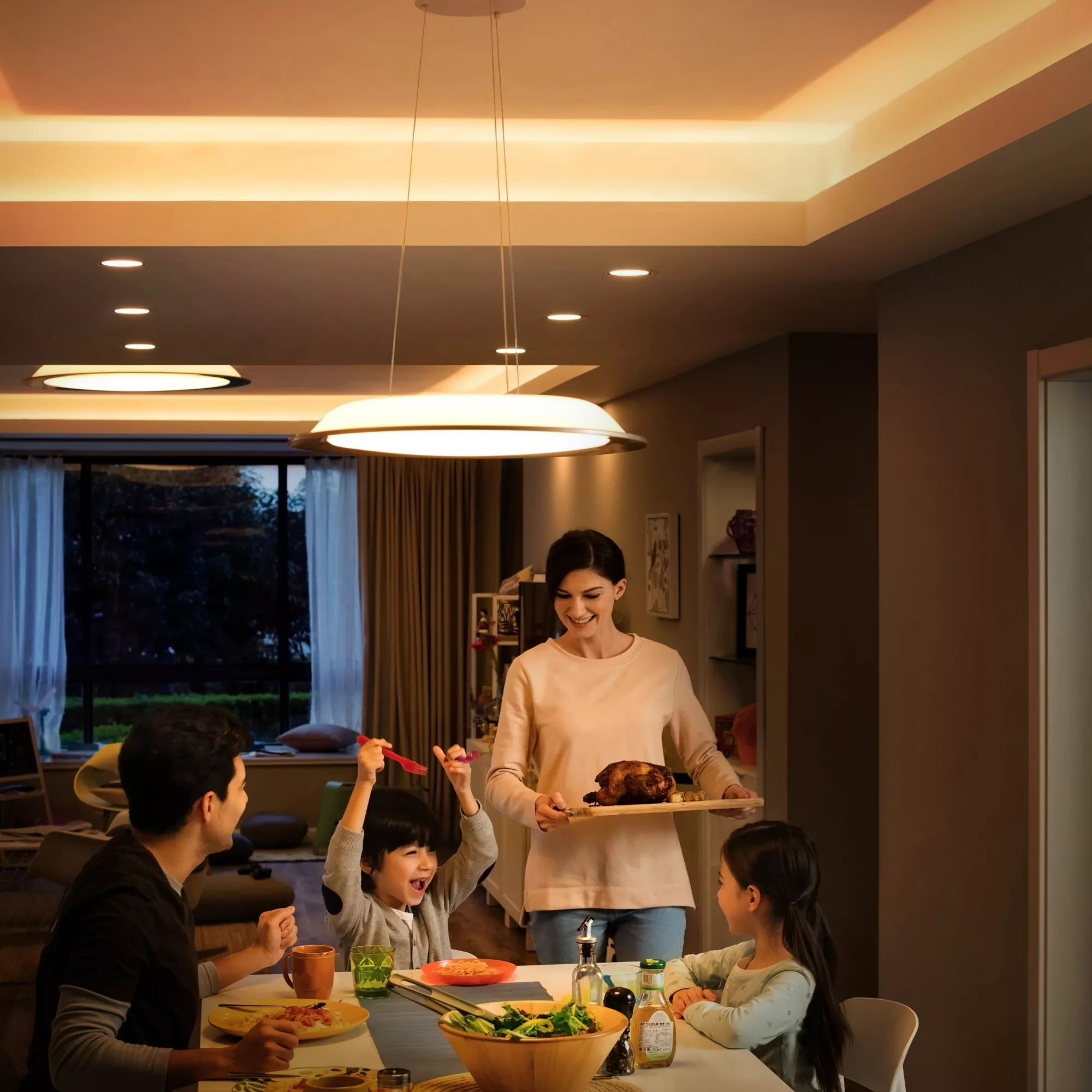 Philips by Signify Philips Hue White ambience 4503848C6 Smart suspension light Bluetooth/Zigbee – image 4