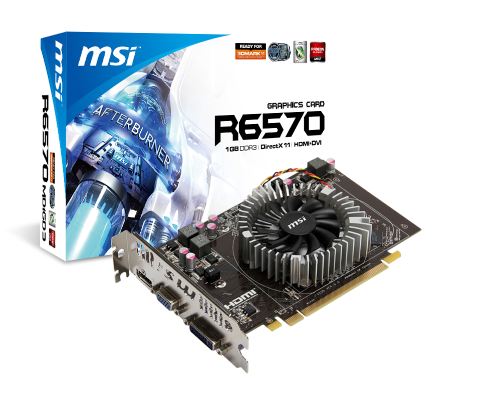 MSI R6570-MD1GD3 V2 – image 2