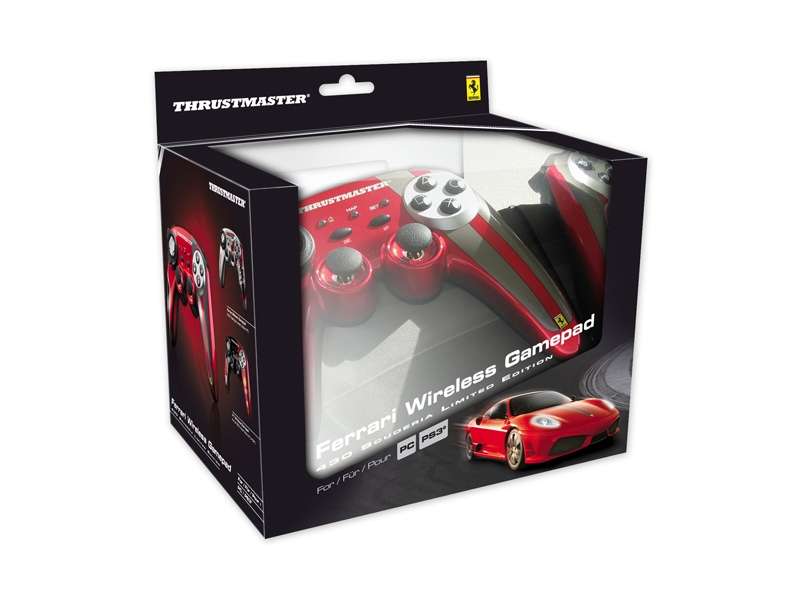 Thrustmaster AC-F430WP Gaming Controller Black, Red Gamepad Analogue / Digital PC, Playstation 3 – image 2