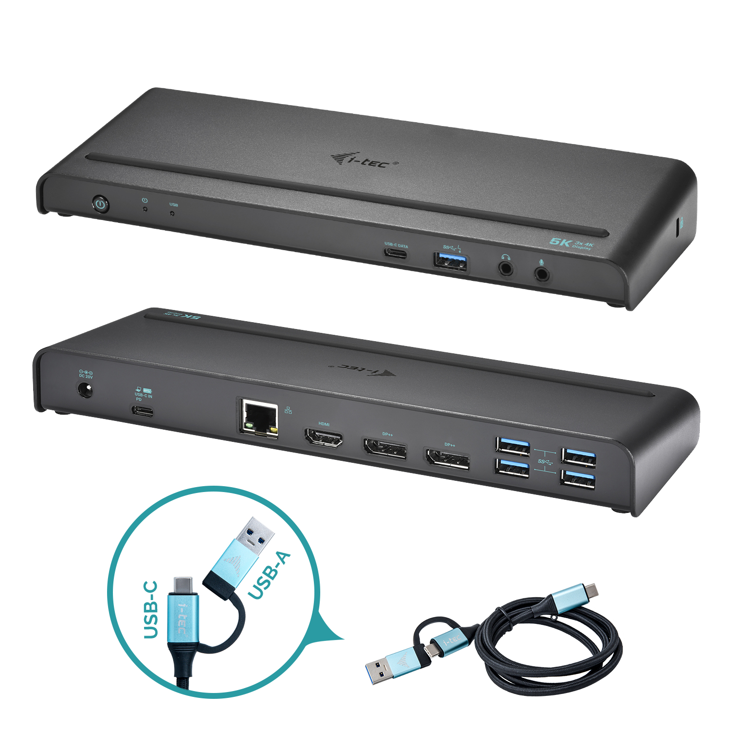 i-tec USB 3.0 / USB-C / Thunderbolt 3
