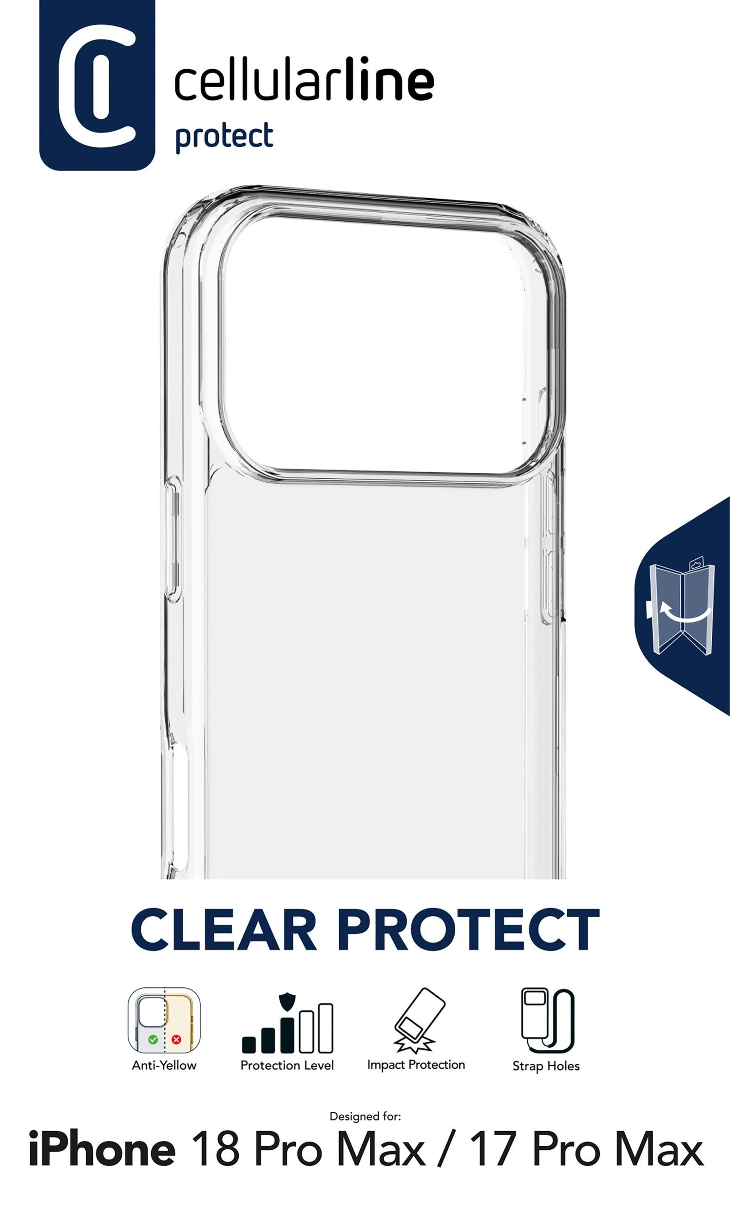 Cellularline CLEAR PROTECT - IPHONE 17 PRO MAX / 18 PRO MAX – image 9