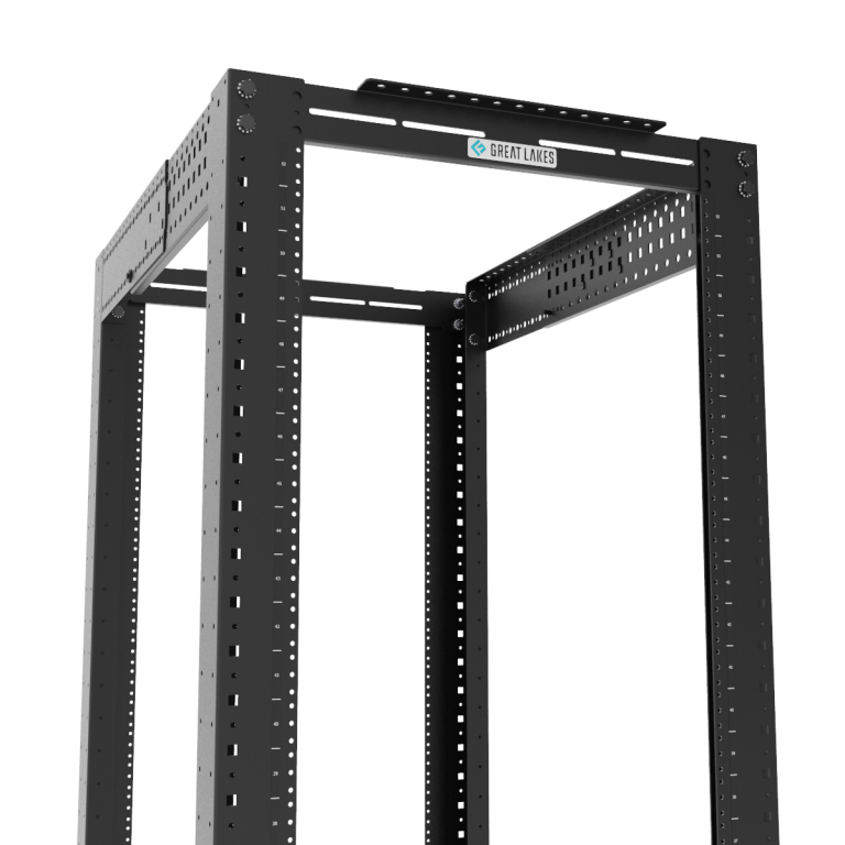 Vertiv VRX-52U2436-B-1224 rack cabinet 52U Freestanding rack Black – image 3