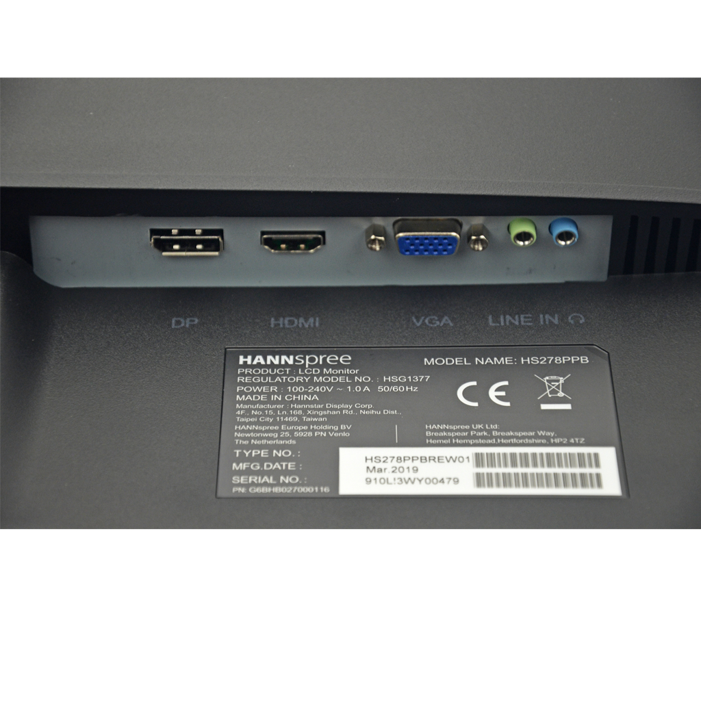 Hannspree HS278PPB computer monitor – image 6