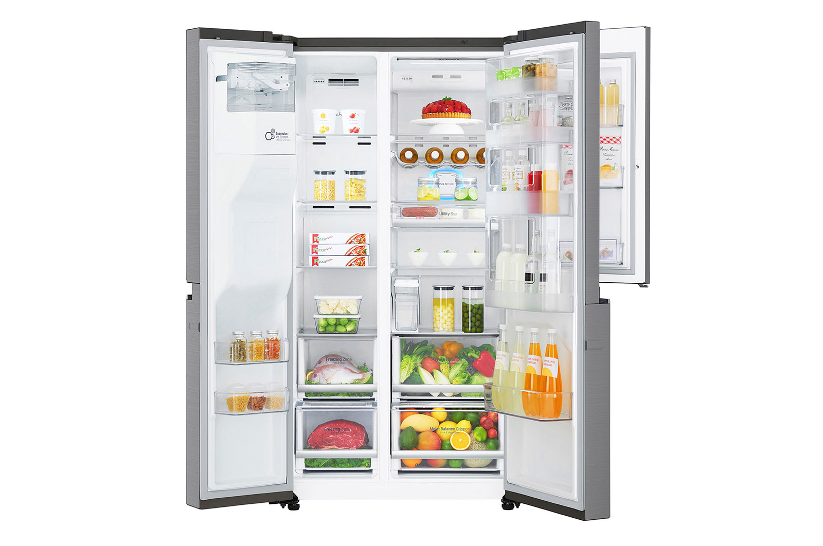 LG GSJ960NSVZ side-by-side refrigerator – image 3