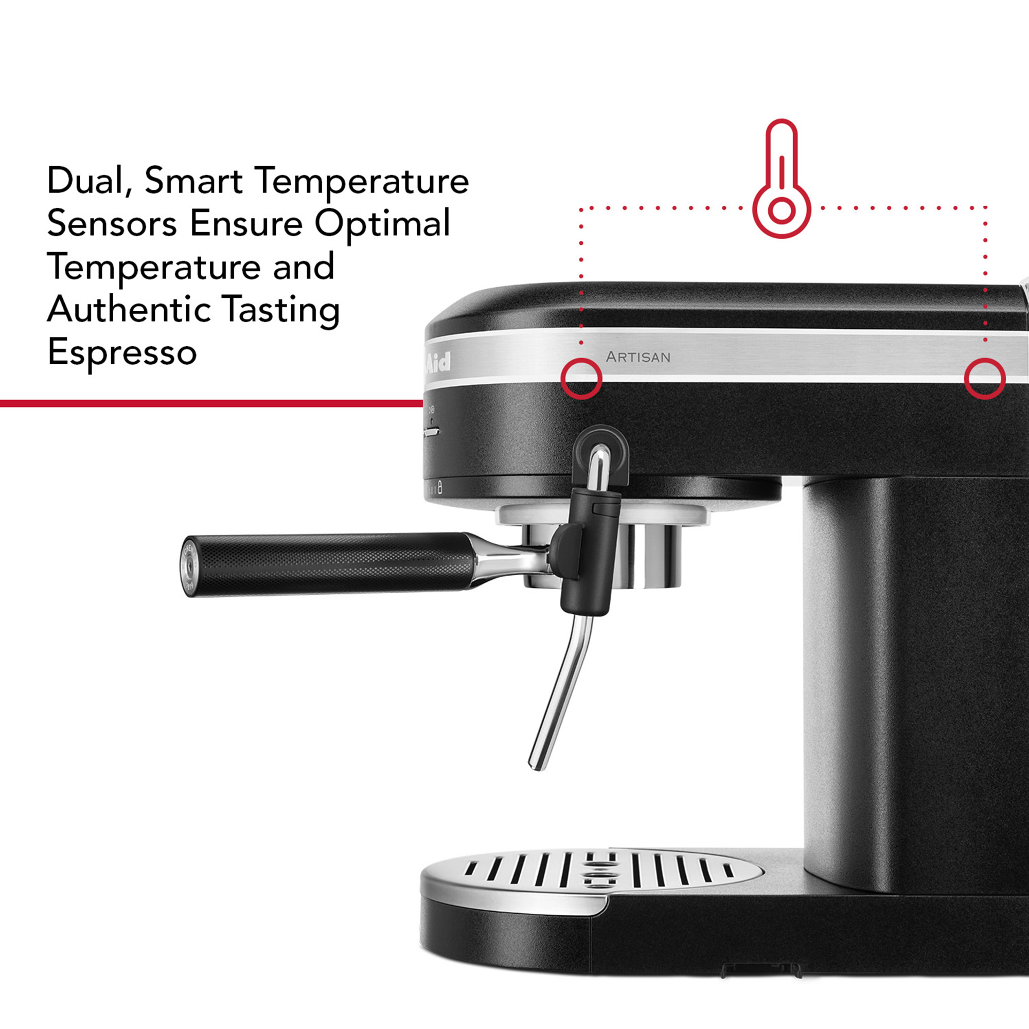 KitchenAid 5KES6503BBK coffee maker Fully-auto Espresso machine – image 2