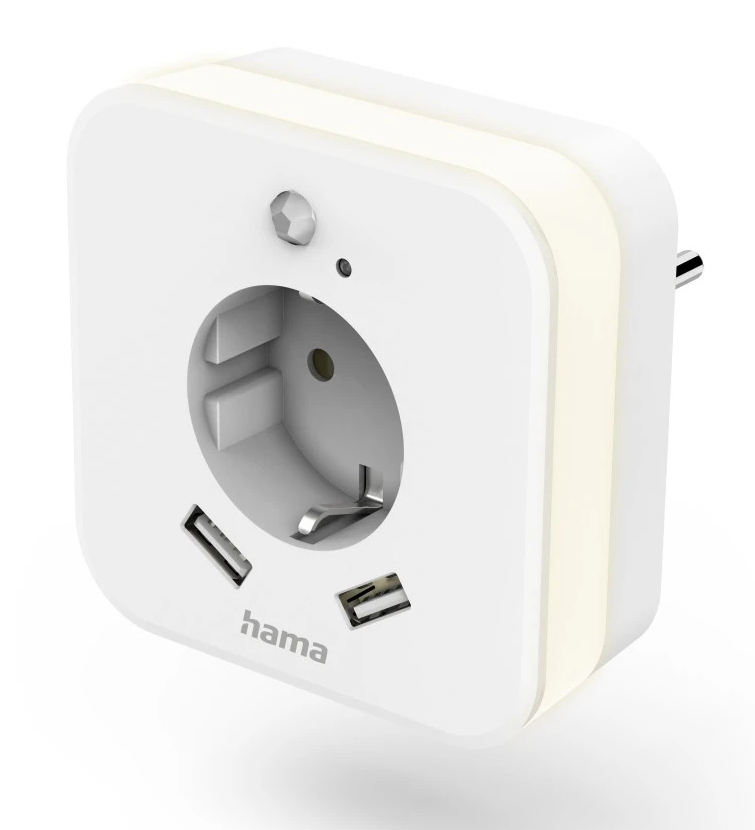 Resim Hama 00223507 Prizli Gece Lambası, Beyaz, Sıcak Beyaz LED, IP20