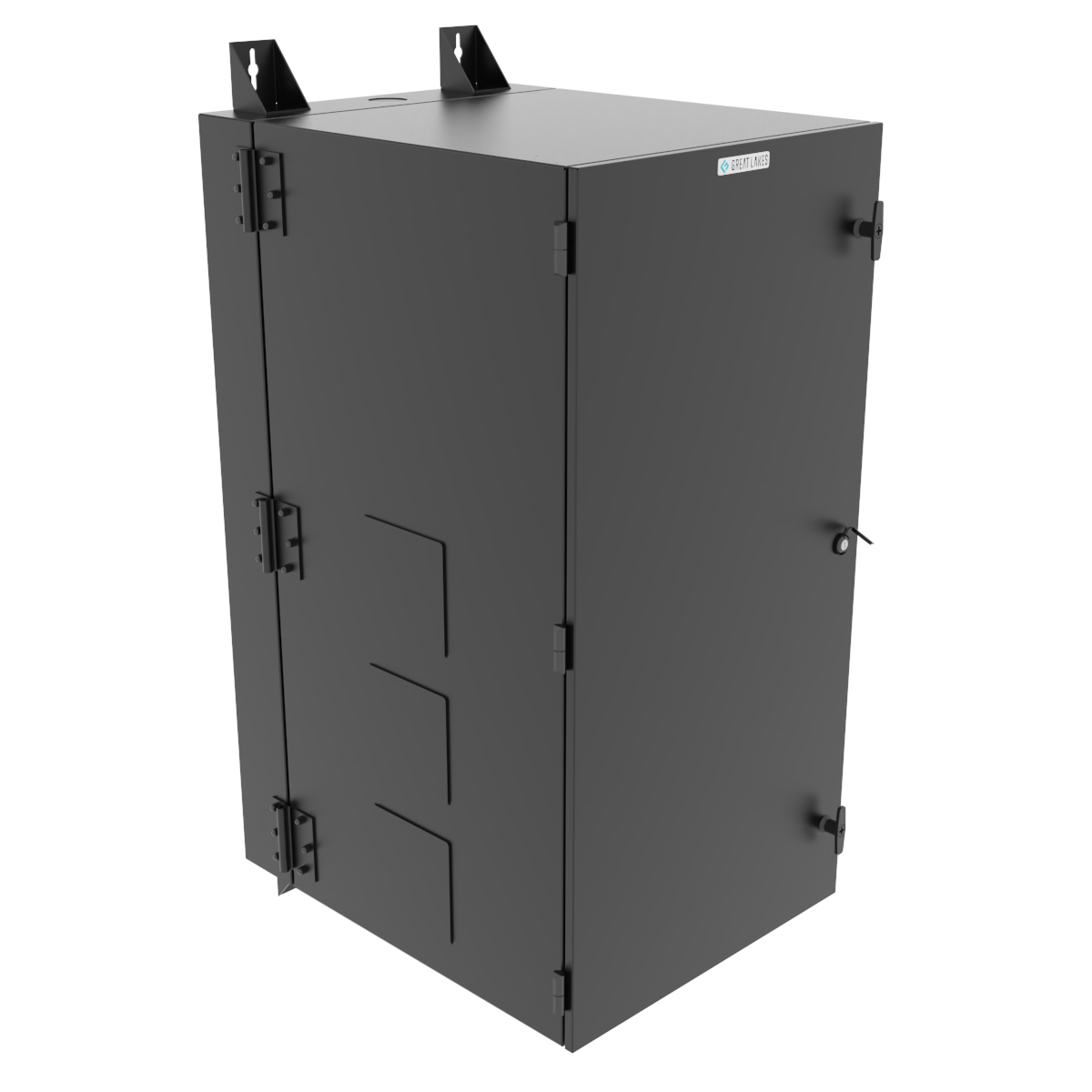 Vertiv GL48N12-30-B-AF00 rack cabinet 26U Wall mounted rack Black