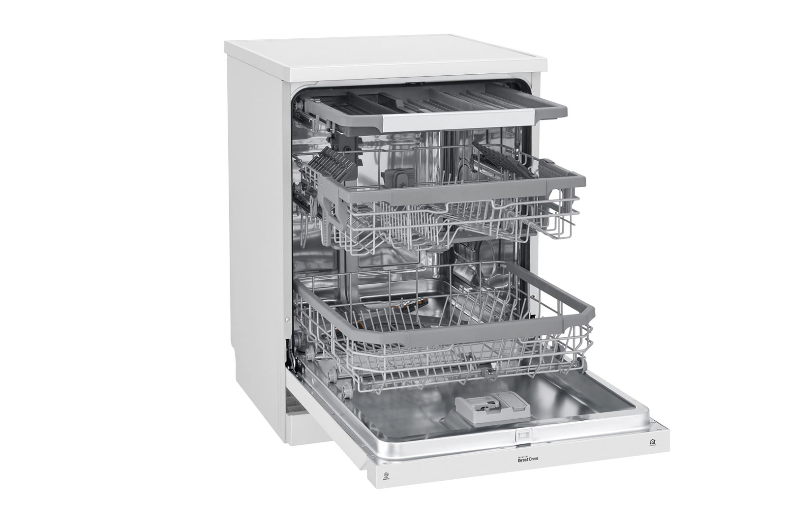 LG DF325FW dishwasher Freestanding 14 place settings – image 4