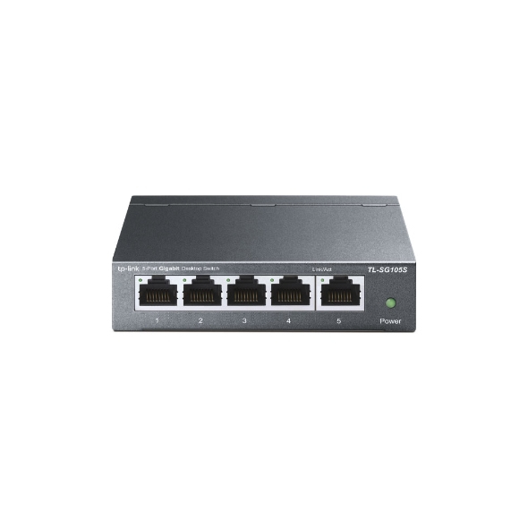 TP-Link Switch 5x GE TL-SG105s Metall Gehäuse v5.0 Switche