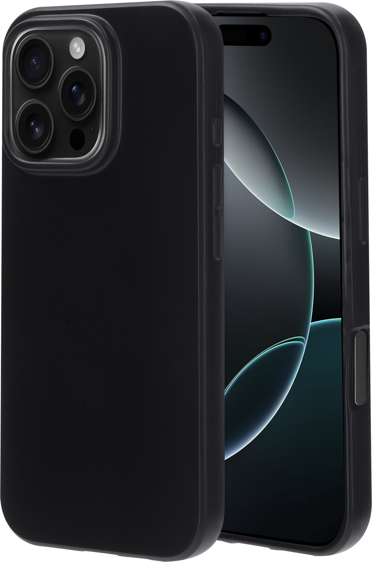 Mobiparts Classic TPU Case Apple iPhone 16 Pro Matt Black – image 1
