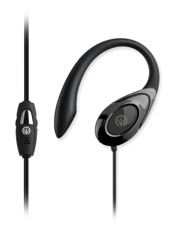 IFROGZ Flex Headphones Wired Ear-hook, In-ear Calls/Music Black