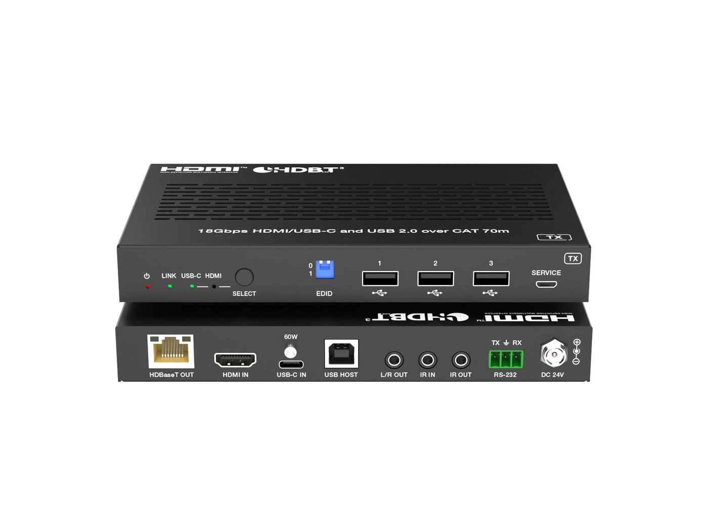 Vivolink VLHUB121-EXT USB graphics adapter Black – image 3