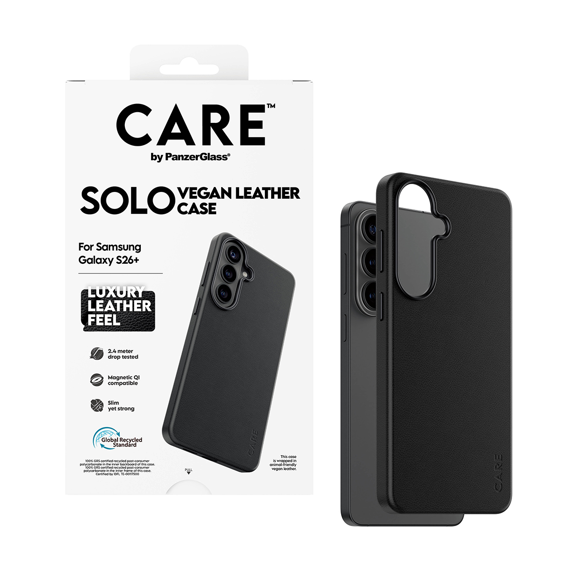 PanzerGlass CARE™ by PanzerGlass® Solo Case Black w. Qi Samsung Galaxy S26+ – image 5