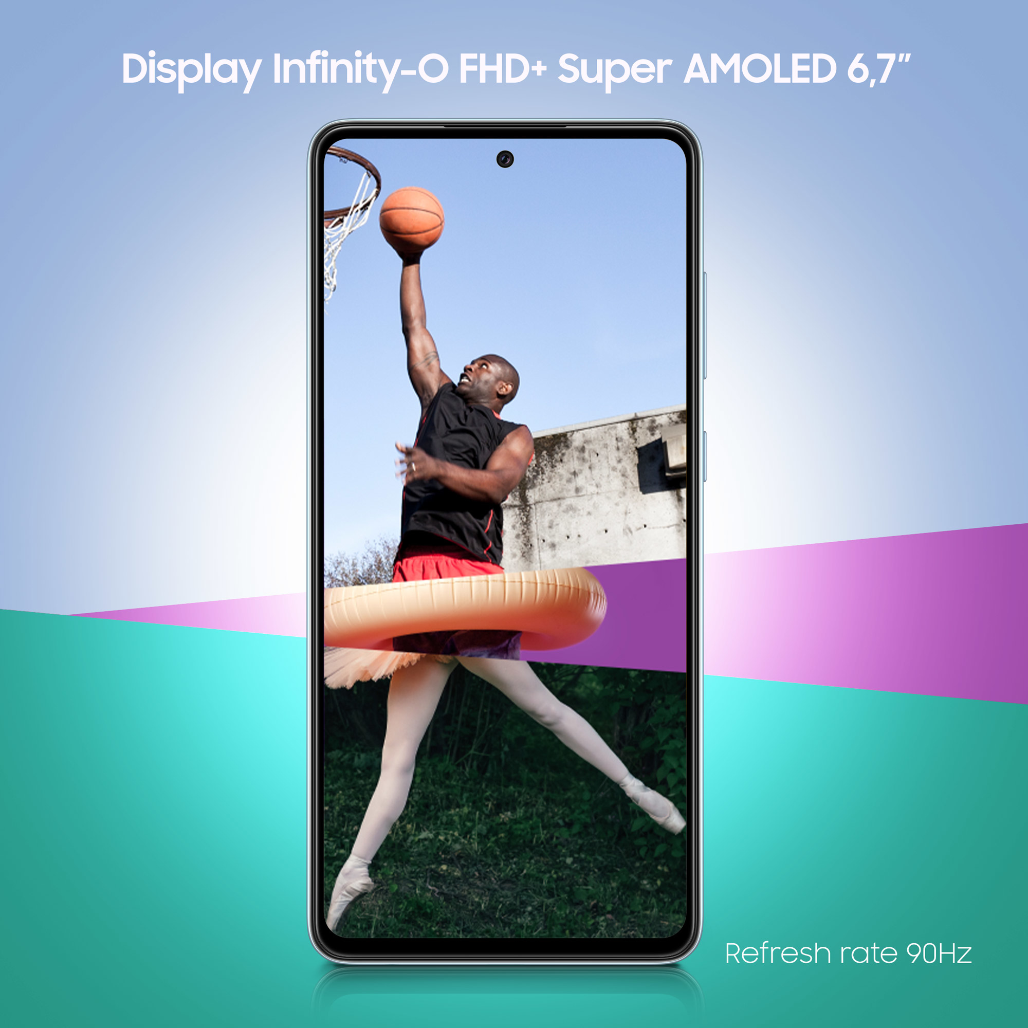 Samsung Galaxy A72 4G SM-A725FZBDEUE smartphone 17 cm (6.7") Dual SIM Android 11 USB Type-C 6 GB 128 GB 5000 mAh Blue – image 4