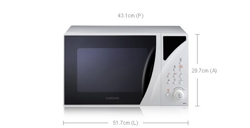Samsung GE107Y microwave White