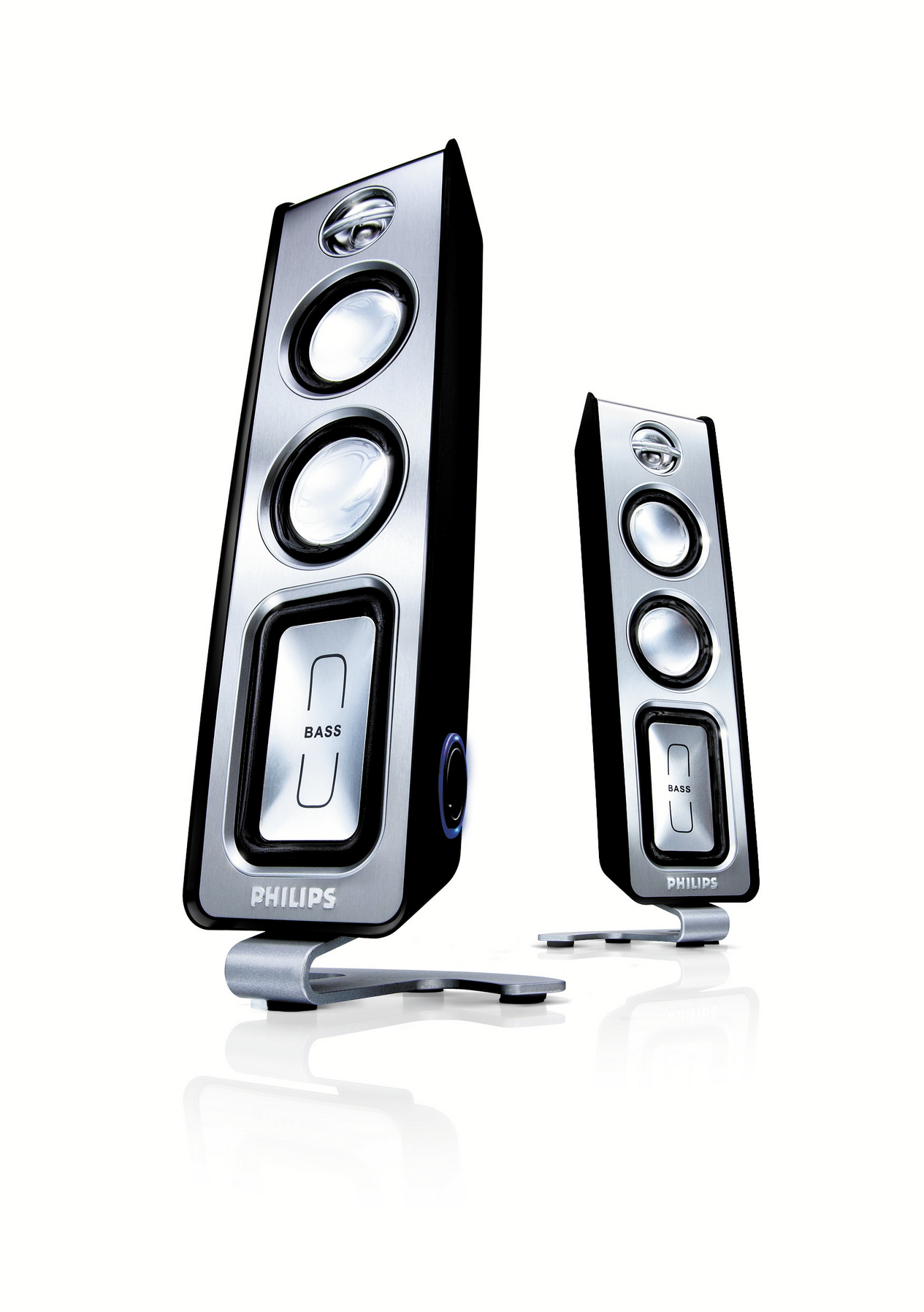 Philips Multimedia Speaker 2.0 Powerful bass pressure drivers – image 1