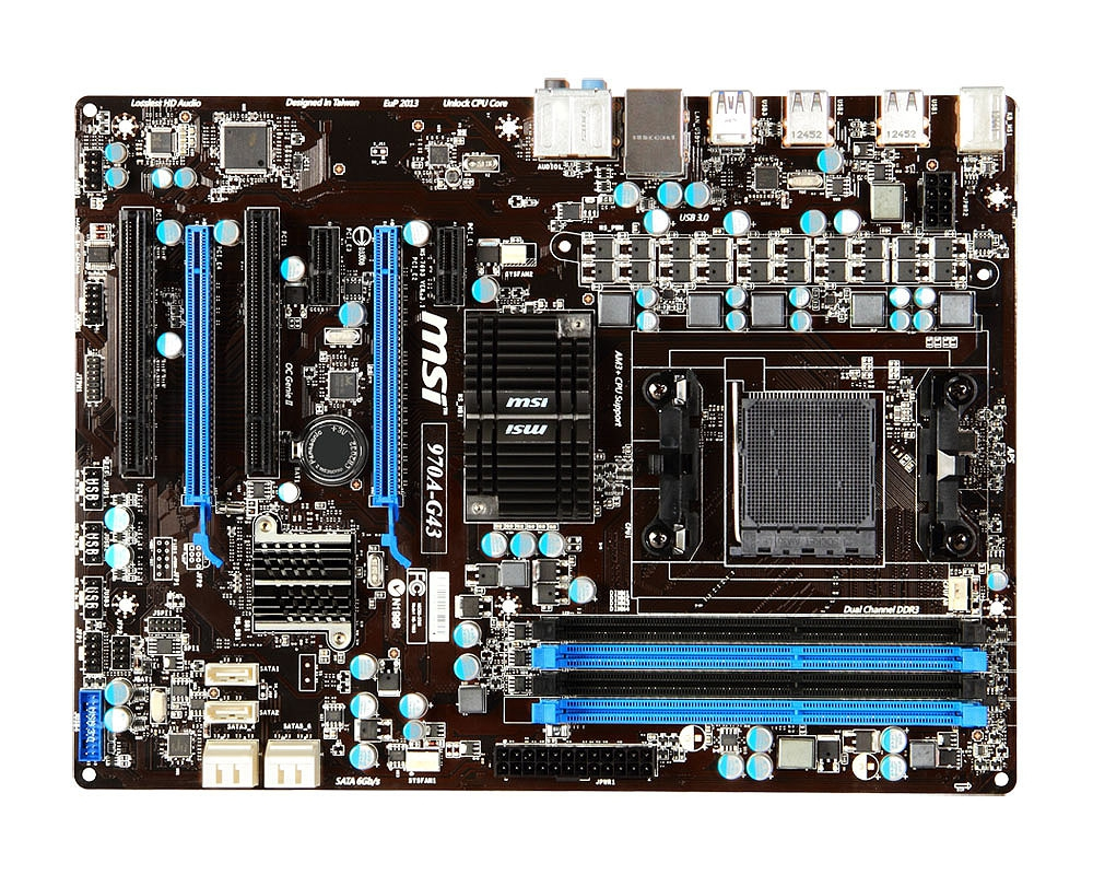 MSI 970A-G43 AMD 970 Socket AM3+ ATX – image 2