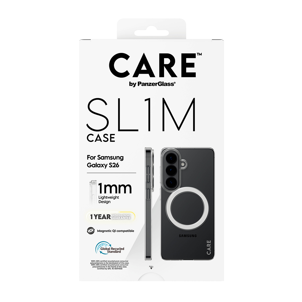 PanzerGlass CARE™ by PanzerGlass® SL1M Case Transparent w. Qi Samsung Galaxy S26 – image 3
