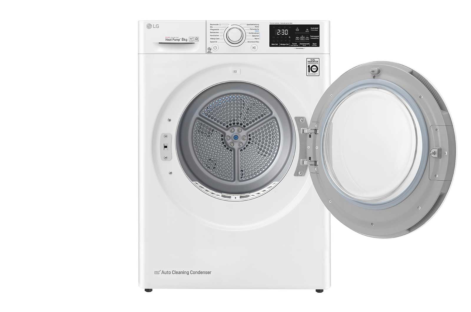 LG RT8DIH1Q tumble dryer Freestanding Front-load White – image 3