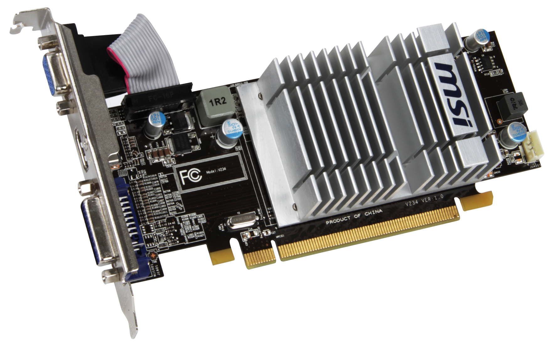 MSI R5450-MD512D3H/LP graphics card AMD Radeon HD5450 – image 2